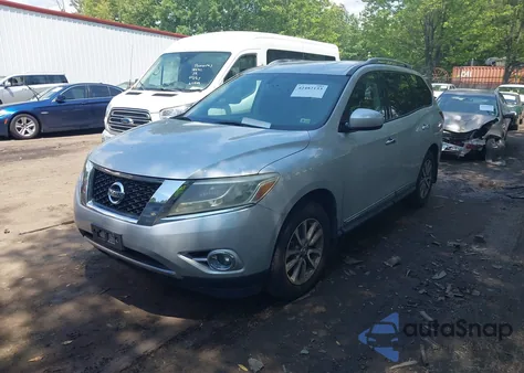 2014 Nissan Pathfinder Sl from USA, damaged, VIN 5N1AR2MM0EC673231